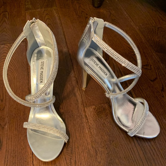 Steve Madden Rhinestone Heels - Picture 4 of 6